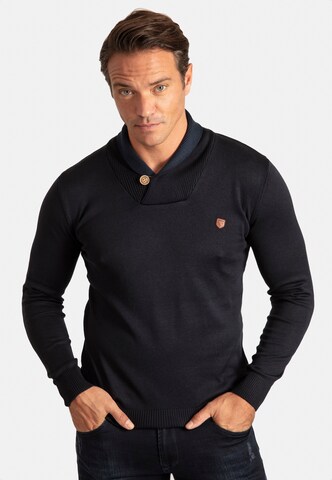 Sir Raymond Tailor Sweater 'Erasmo' in Blue: front