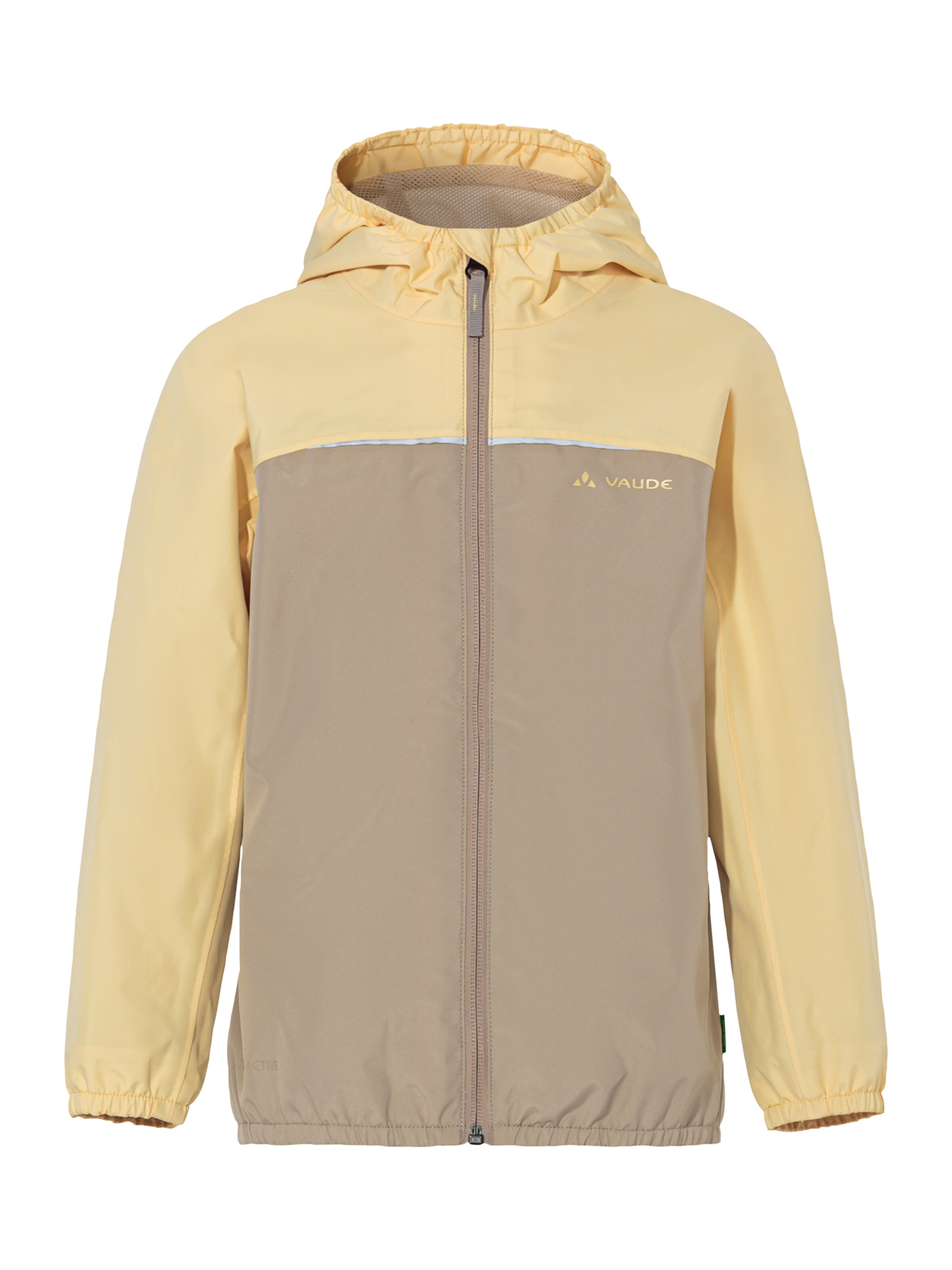 VAUDE Outdoorjacke 'Turaco III' in Gelb: Vorderseite