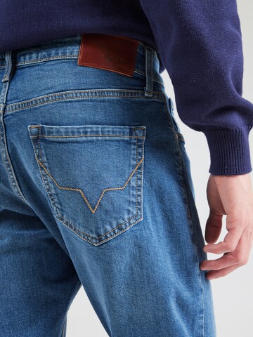 Pepe Jeans Tapered Jeans 'CALLEN' in Blau