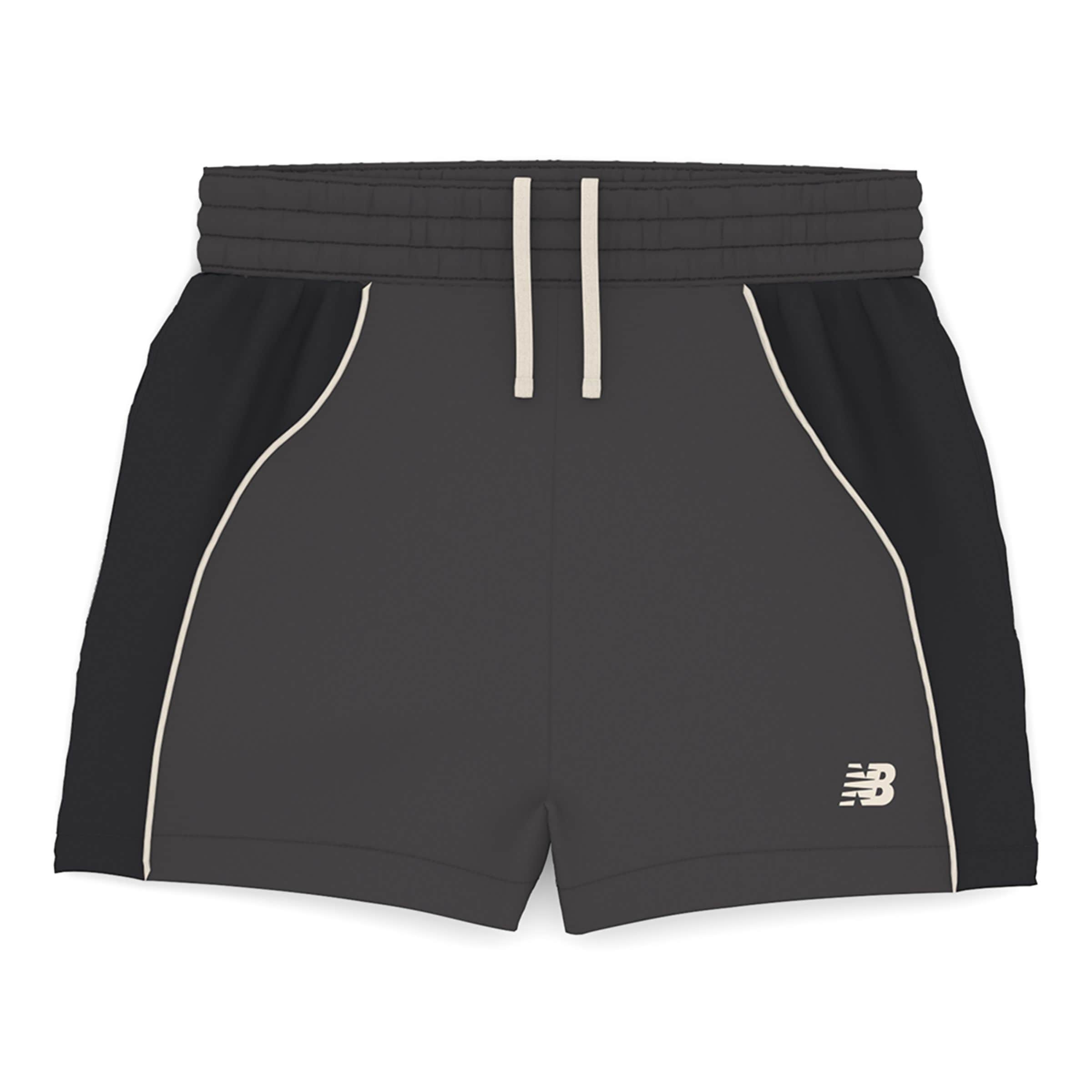 new balance Loosefit Broek in Zwart: voorkant