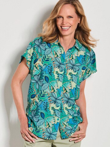 Chemisier Goldner en vert : devant