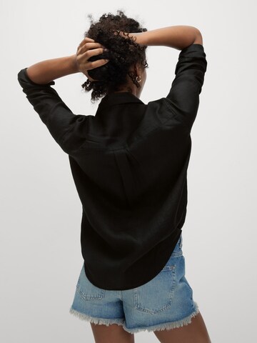 Chemisier Marks & Spencer en noir
