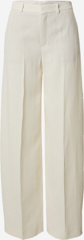 DRYKORN Wide leg Broek 'Desk' in Wit: voorkant