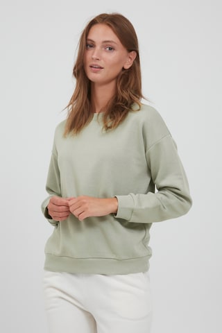 b.young Sweatshirt in Green: front