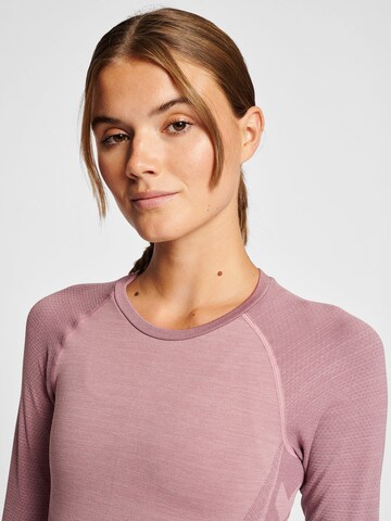 Hummel Funktionsbluse i pink