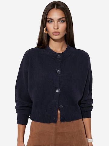 Viorna Knit cardigan 'Strickjacken' in Blue: front