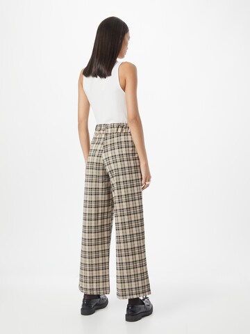 JDY Wide leg Pleat-Front Pants 'GEGGO MIA' in Grey