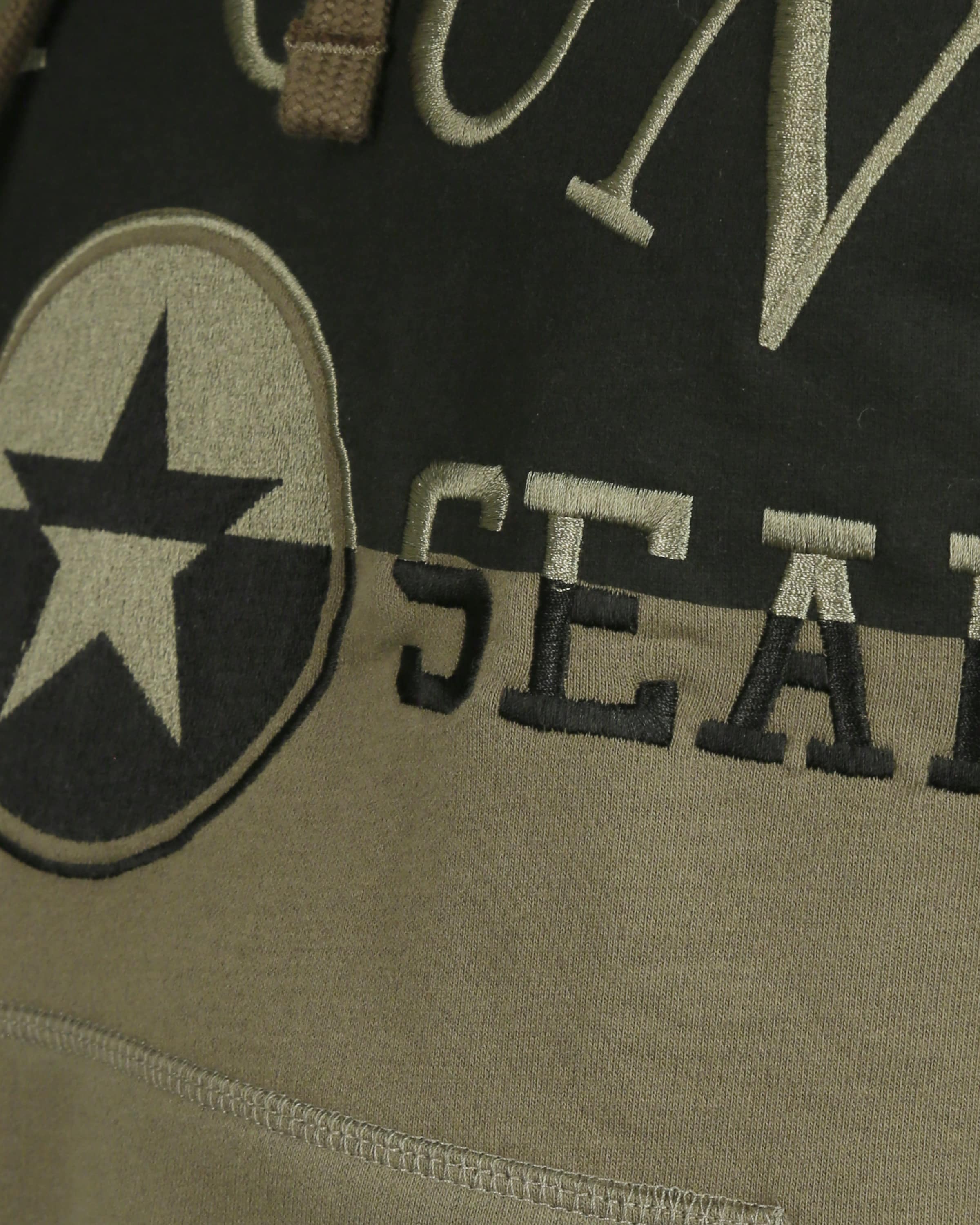 TOP GUN Sweatshirt in Groen