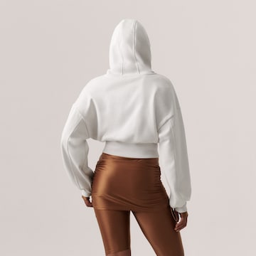 ADIDAS BY STELLA MCCARTNEY Athletic Zip-Up Hoodie in White