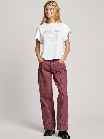 Pepe Jeans T-Shirt 'Lira' in Weiß