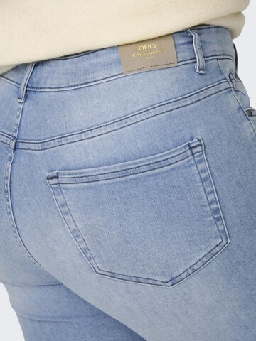 ONLY Carmakoma Regular Jeans in Blau