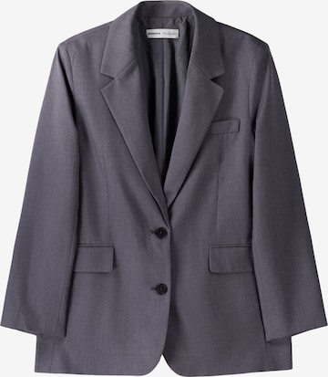 Blazer di Bershka in grigio: frontale