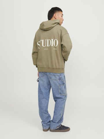 JACK & JONES Sweatshirt 'Vesterbro' in Green
