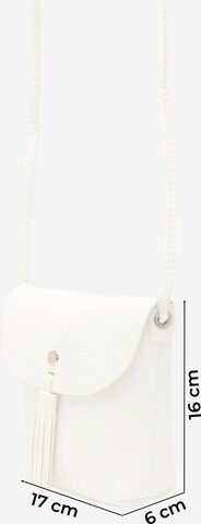 TOM TAILOR DENIM Crossbody Bag 'Ida' in White