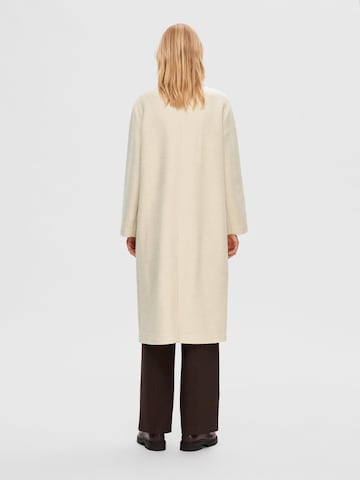 SELECTED FEMME Between-Seasons Coat in Beige