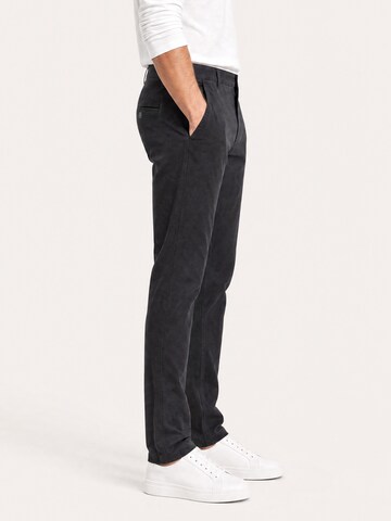 yazubi Slim fit Chino Pants 'Kyle' in Black
