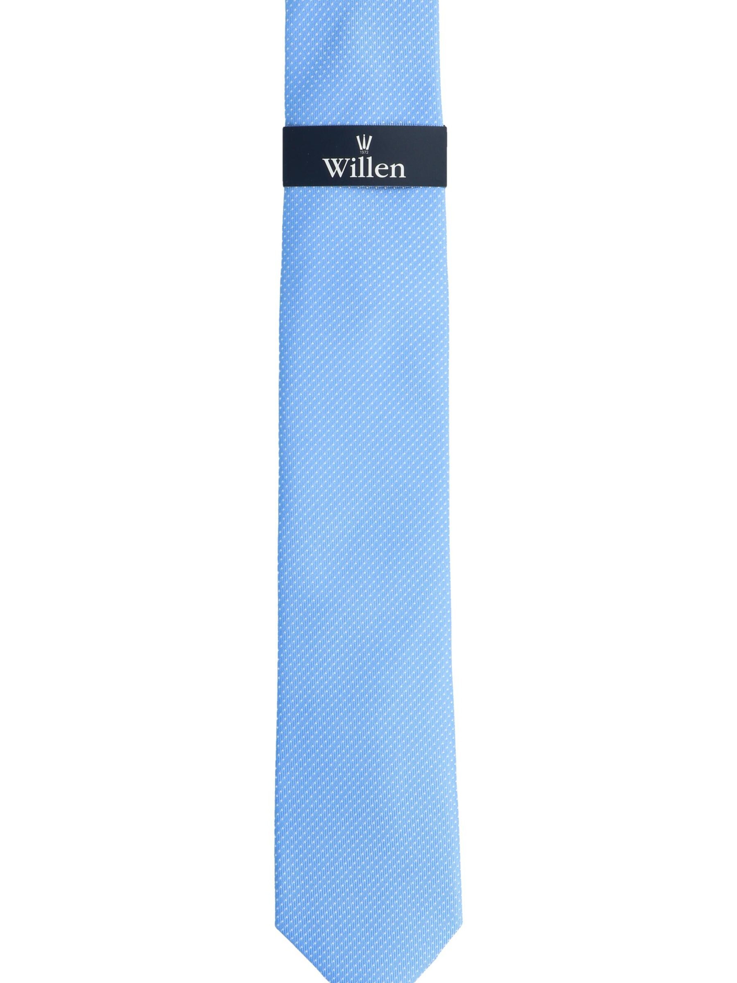 WILLEN Tie 'Tupfen' in Blue