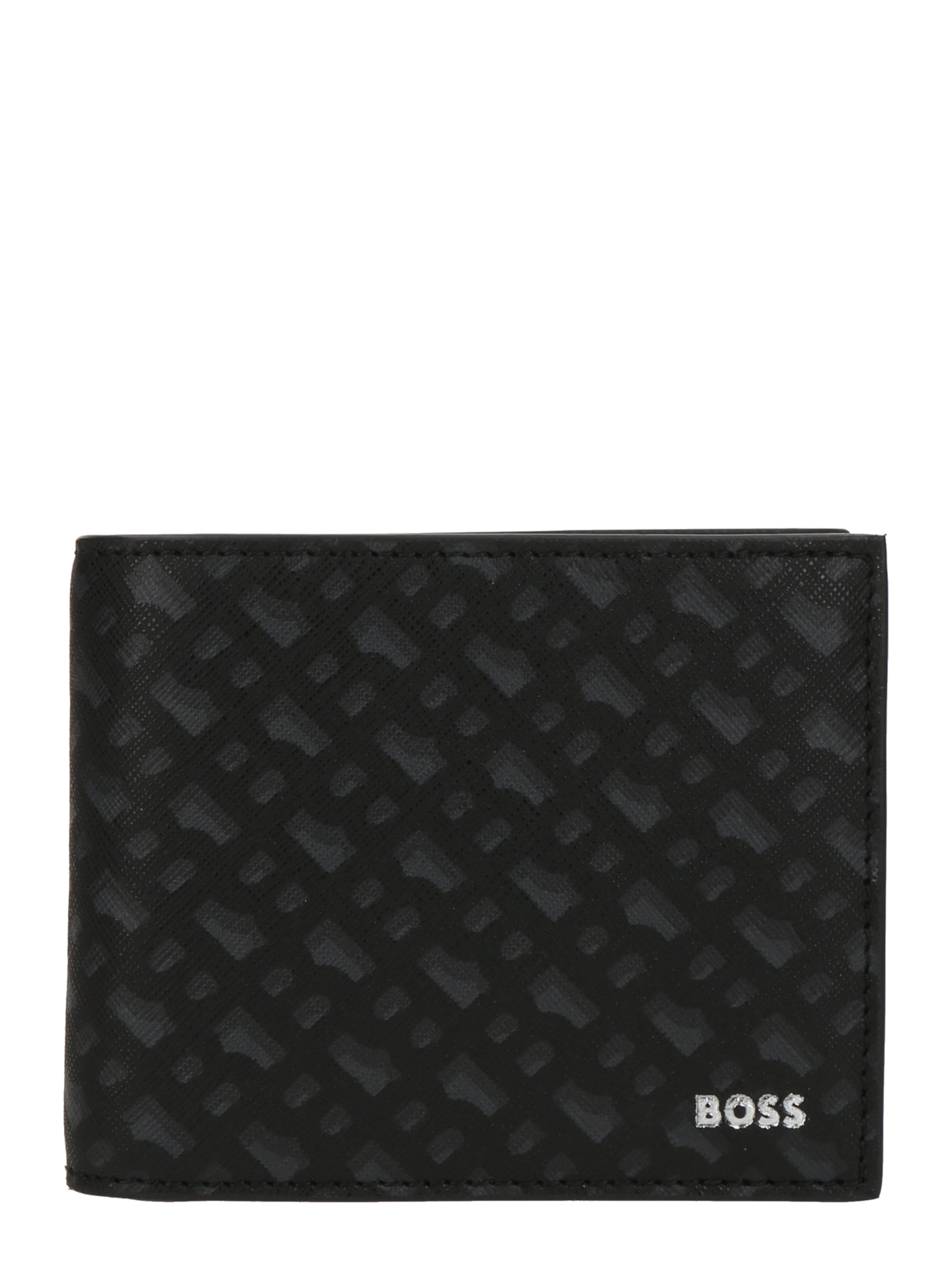 BOSS Peňaženka 'Zair' - Čierna: predná strana