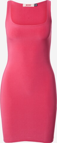 Misspap Dress in Pink: front
