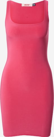 Misspap - Vestido em rosa: frente