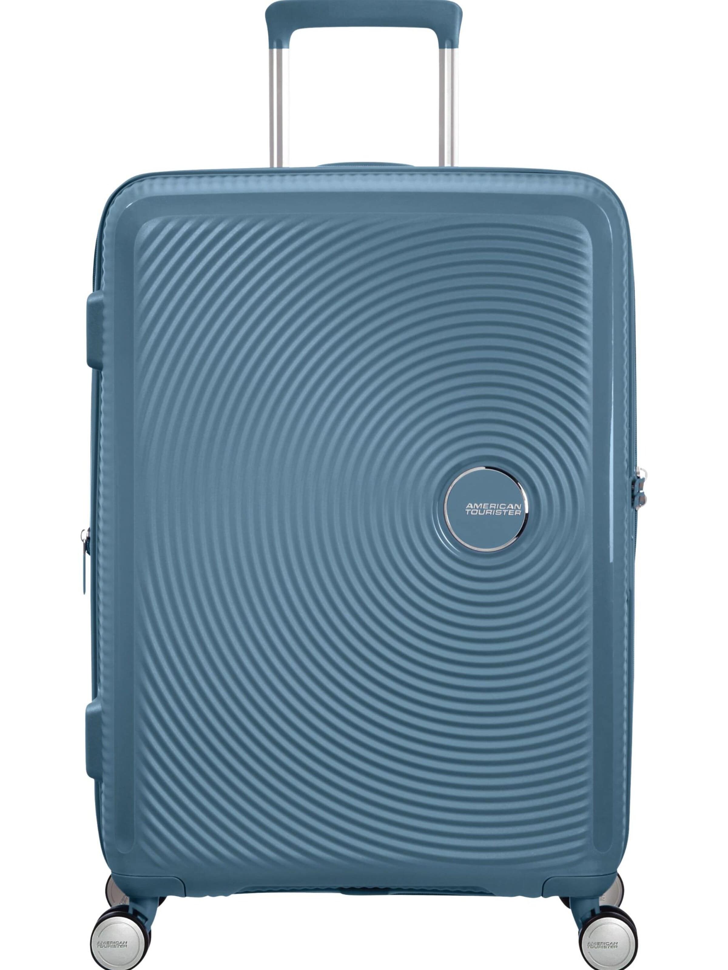 Valisette American Tourister en bleu : devant