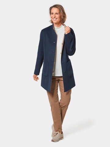 Goldner Between-Seasons Coat in Blue