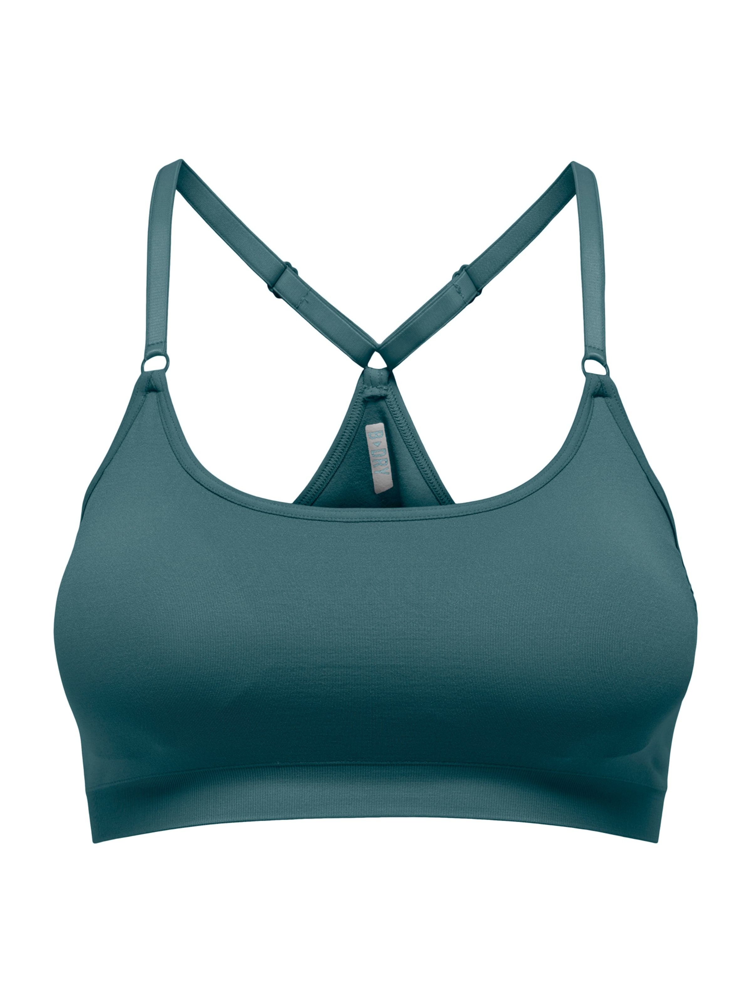 ONLY PLAY Bralette Sports Bra 'ONPLEA' in Green: front