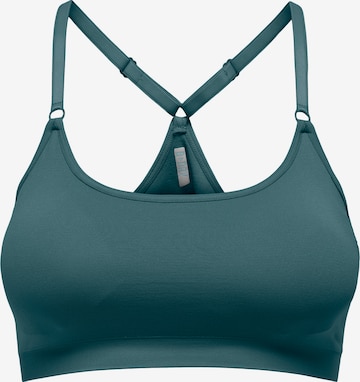 ONLY PLAY Bustier Sport-BH 'ONPLEA' in Grün: Vorderseite