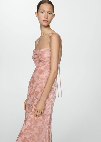 MANGO Sukienka 'Lorna' w kolorze różowy: przód