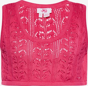 MYMO Knitted Top in Pink: front