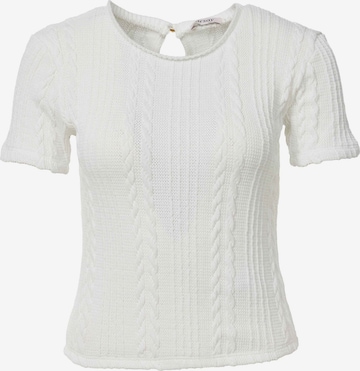 Orsay Пуловер в бяло: отпред