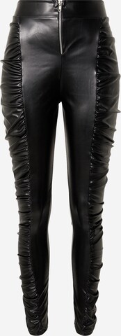 Skinny Pantalon 'KIANA' Femme Luxe en noir : devant