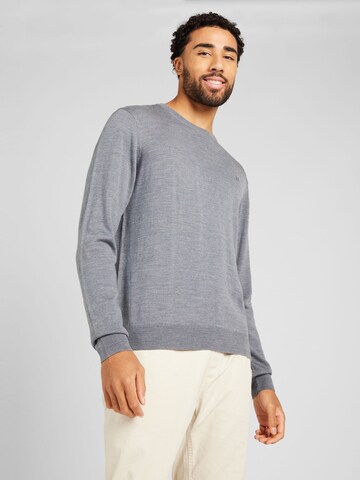 Les Deux Pullover 'Greyson' in Grau: predná strana