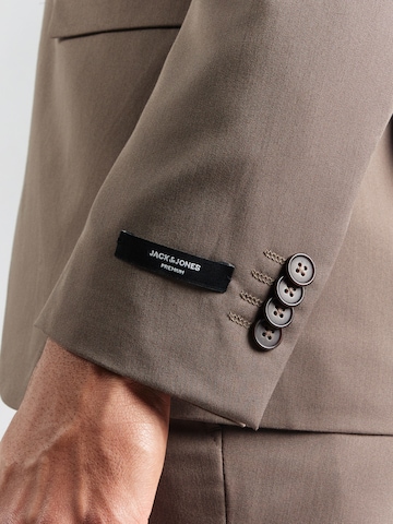 JACK & JONES Slim fit Suit 'JPRFranco' in Brown