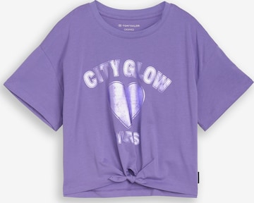 TOM TAILOR - Camiseta en lila: frente