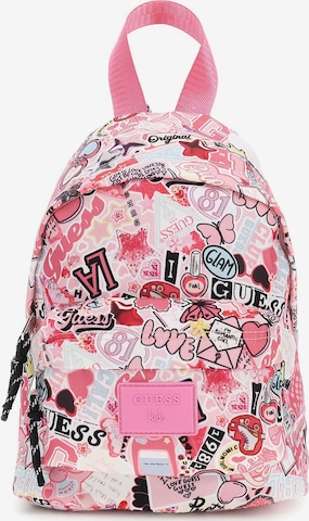 GUESS Backpack in Pink: front