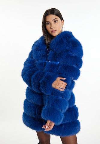 faina Zimná bunda - Modrá: predná strana