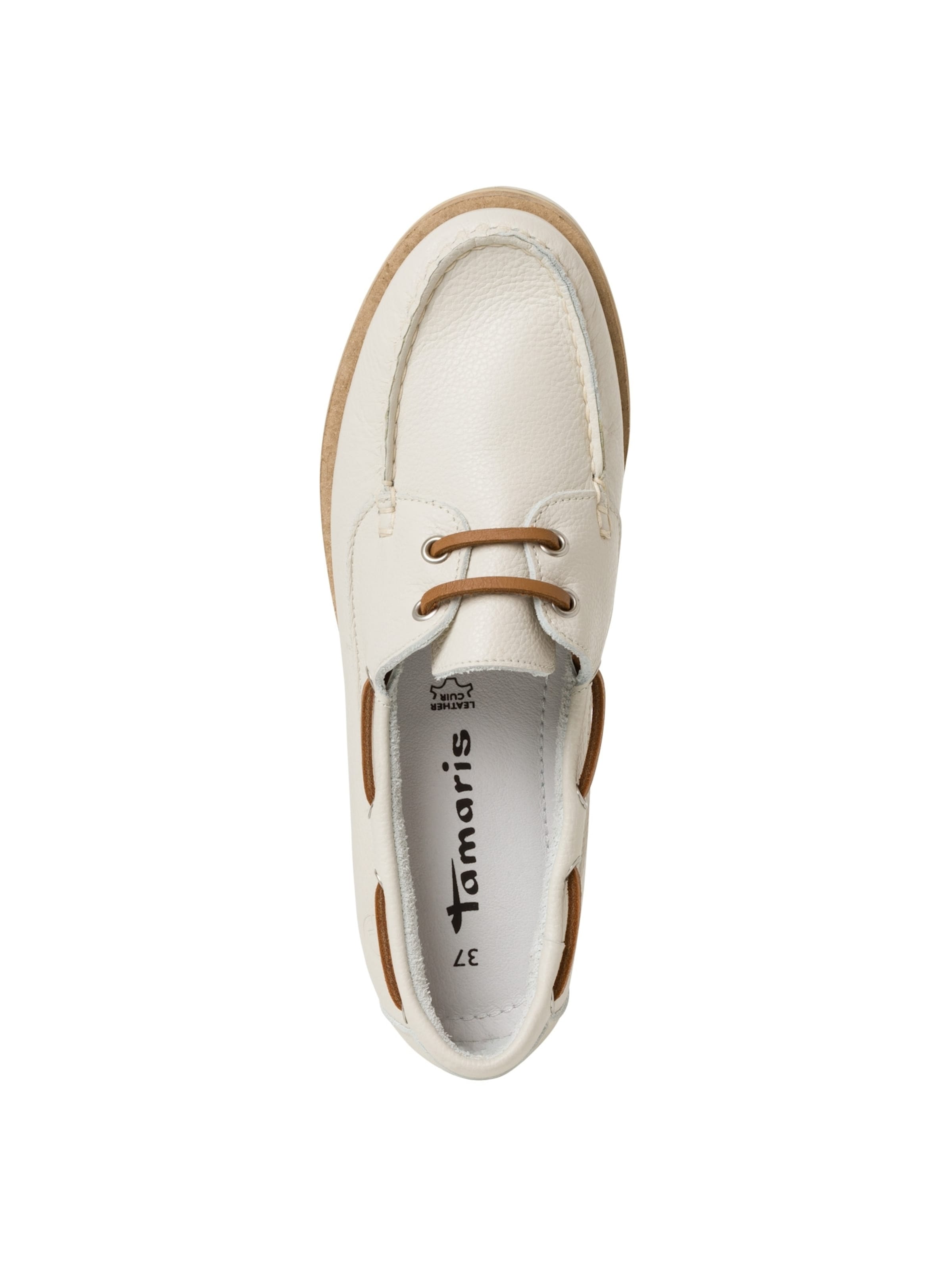 Tamaris Moccasin in White