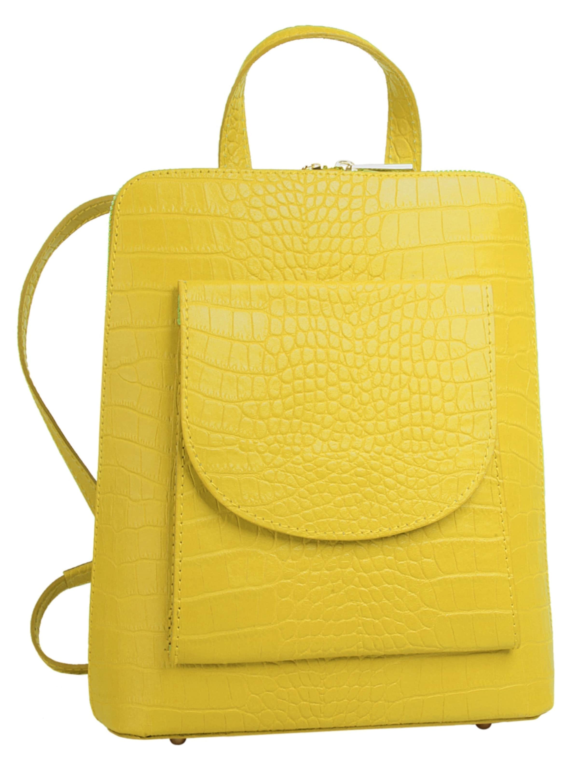 Sac à dos Cluty en jaune