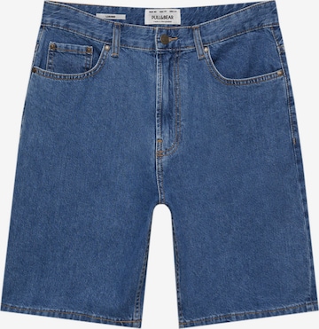 Jean Pull&Bear en bleu : devant