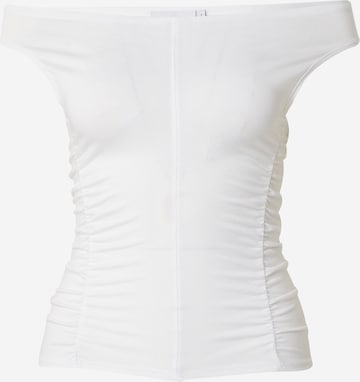 WEEKDAY Särk 'Regina', värv valge: eest vaates