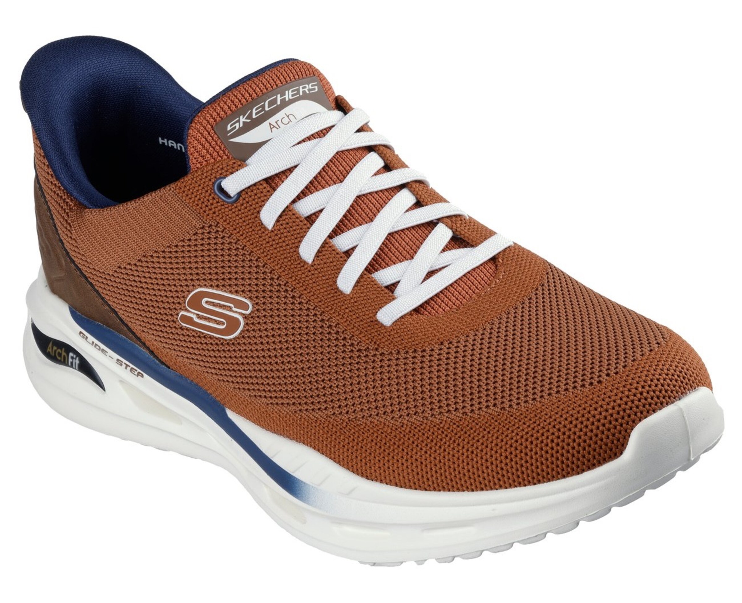 SKECHERS Sportschoen in Bruin