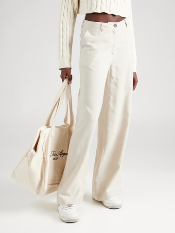 Wide leg Pantaloni di ECOALF in beige