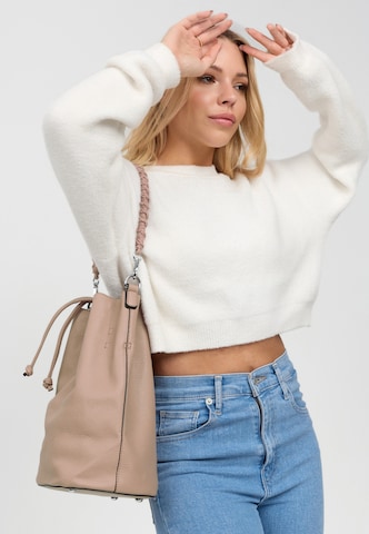 HARPA Shoulder Bag 'ANYA' in Pink: front