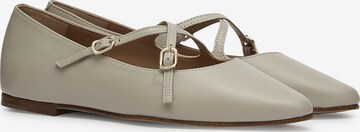 LOTTUSSE Ballet Flats 'Bel' in Grey