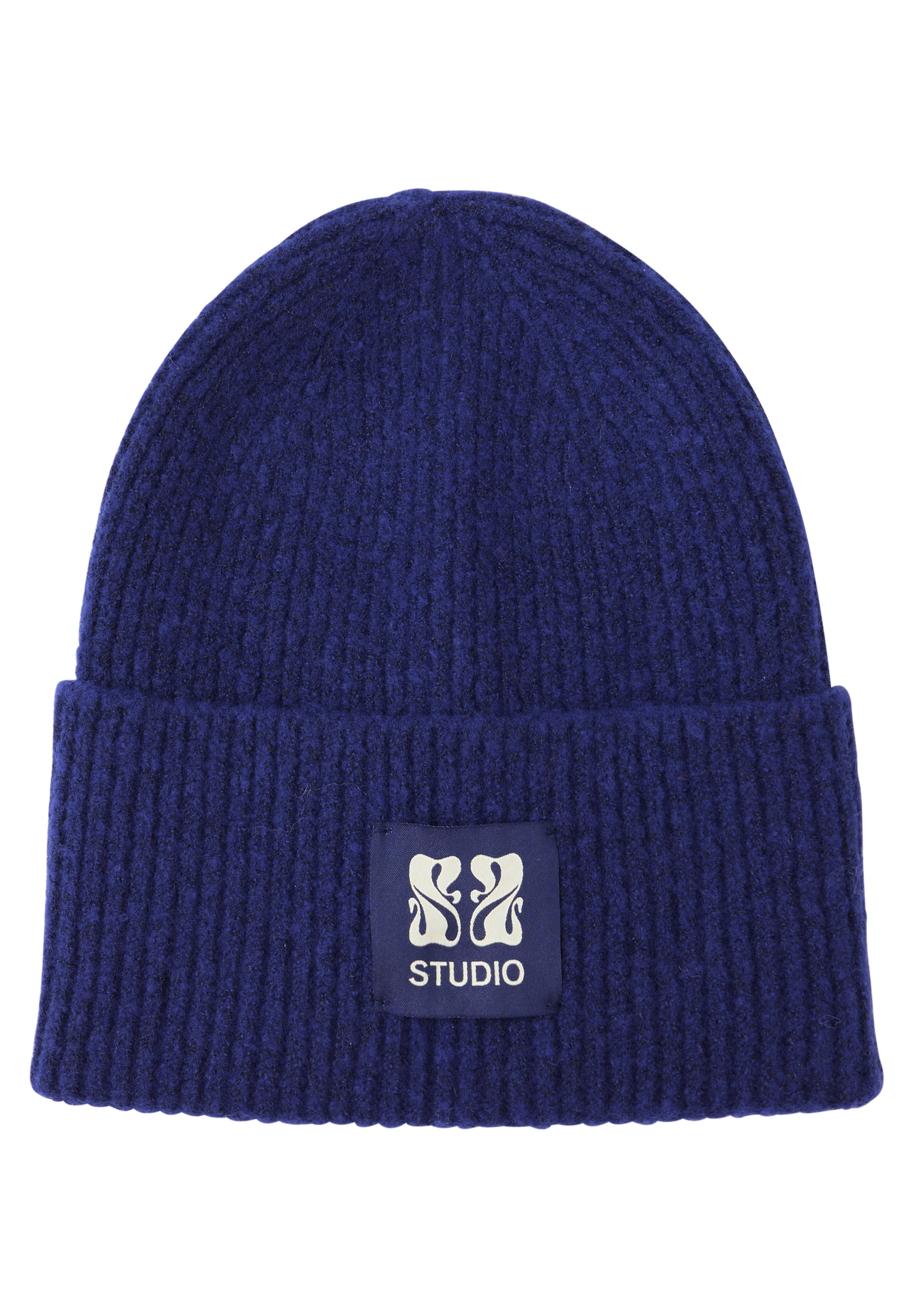 Street One Studio Beanie in Blue: front