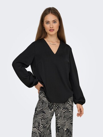 ONLY Blouse in Zwart: voorkant