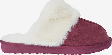 ETAM Hausschuh 'Galana' in Rot: Vorderseite