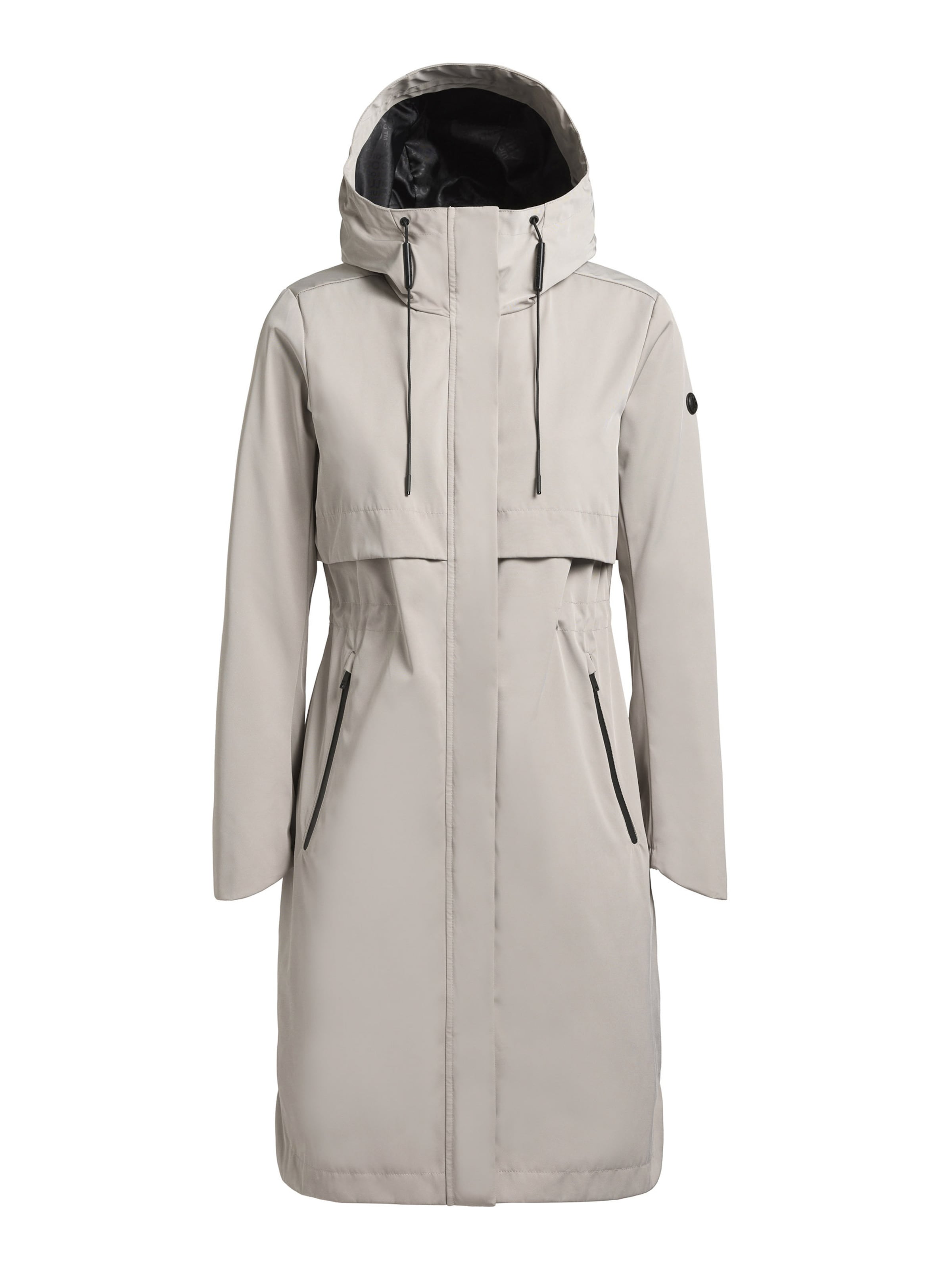 khujo Tussenparka 'MANAO' in Beige: voorkant