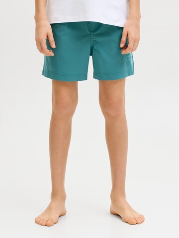 Jack & Jones Junior Board Shorts in Green: front